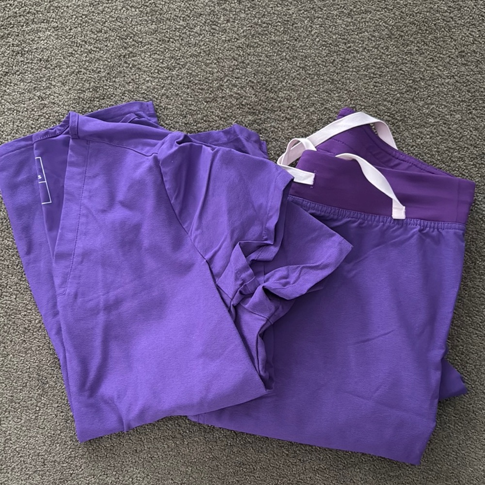 Purple Scrubs Set